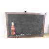 Image 2 : Coke Chalkboard 20'' x 30'' , Hipoint Brand Apple Sign 12'' x 14'' 
