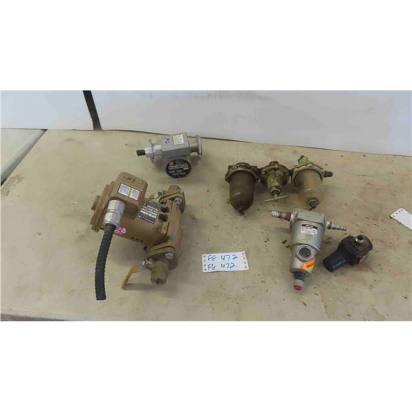 Booster Pump, Circular Air Line Filter 