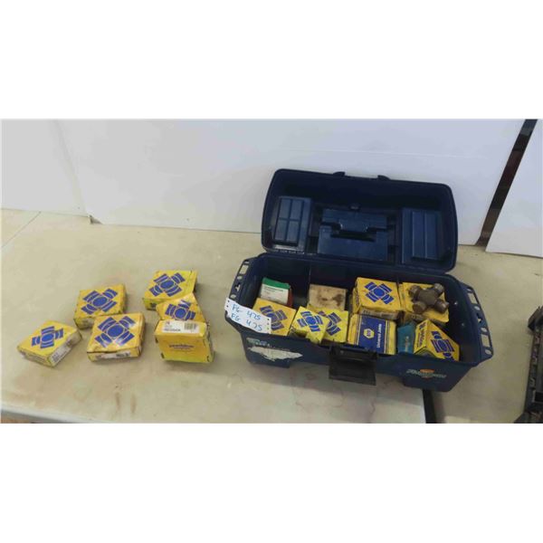 (27) New Old Stock Bearings with Original Boxes in Tool Box 