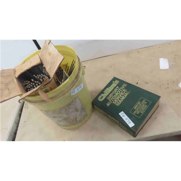 Welding Rods, Chiltons Import Automotive Service Manual 
