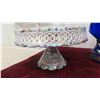 Image 3 : Royal Doultan Tobacco Jar, Pedestal Cake Stand, 7 Crystal Sorbet Glasses, 