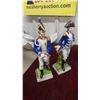 Image 3 : British Revolutionary War Porcelain Soldier Figurines German Hallmark