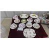 Image 1 : 6 Wedgewood Plates, 9 Matching Cup and Saucer Sets, 2 Royal Albert Tea 