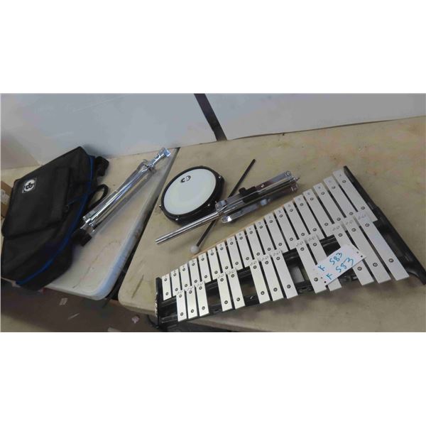 32 Key Xylophone Comes with Drum , Stand & Soft Case 
