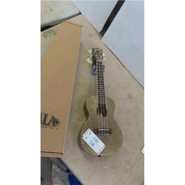 New Ukelele Model KA-SPRK Gold 