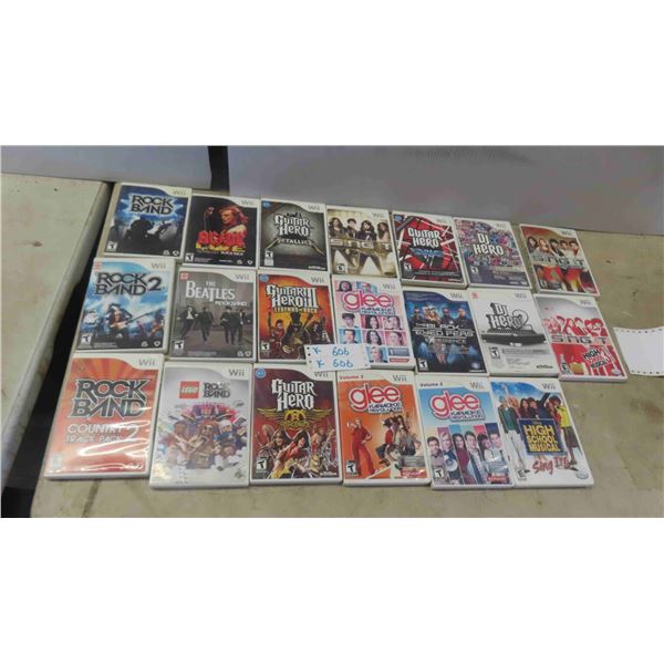 20 Wii Home Video Games 