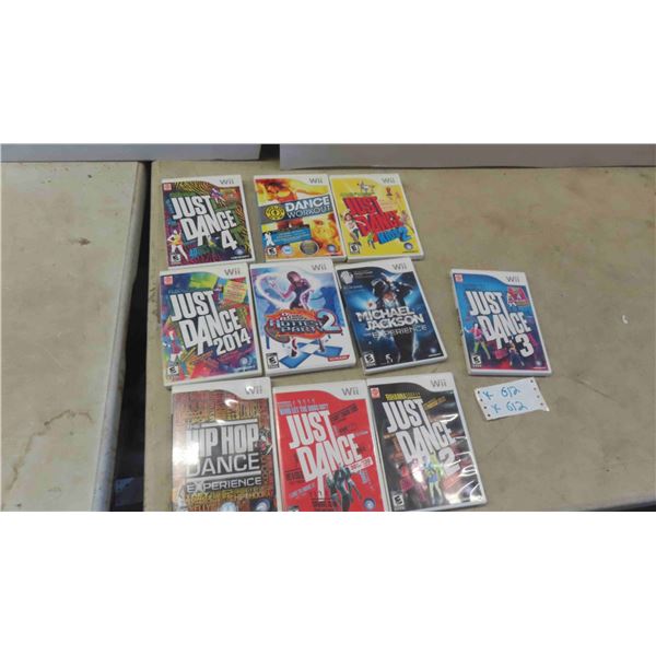 10 Wii Home Video Games 