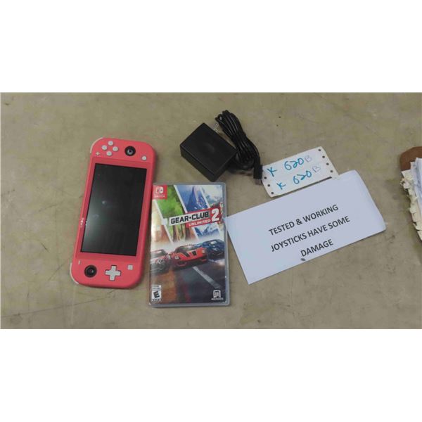 Nintendo Switch Game System with Charger and 1 Game
