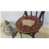 Image 3 : Art on Chair , Light Fixture 