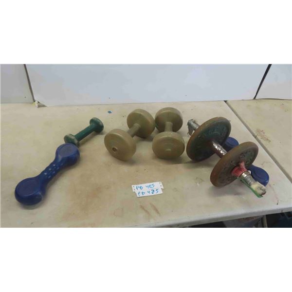 6 Exercise Dumbells 