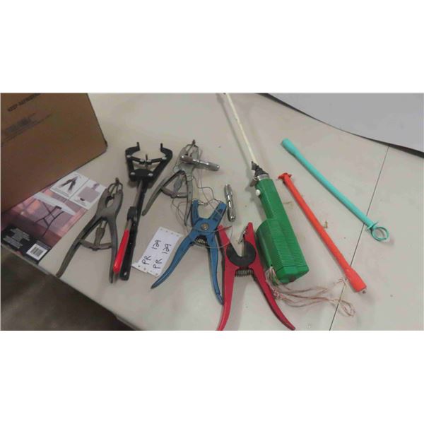 Cattle Prod, Wire, Dehorner, Ring Casterator, Plus