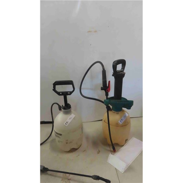 2 Bottle Pump Sprayers 