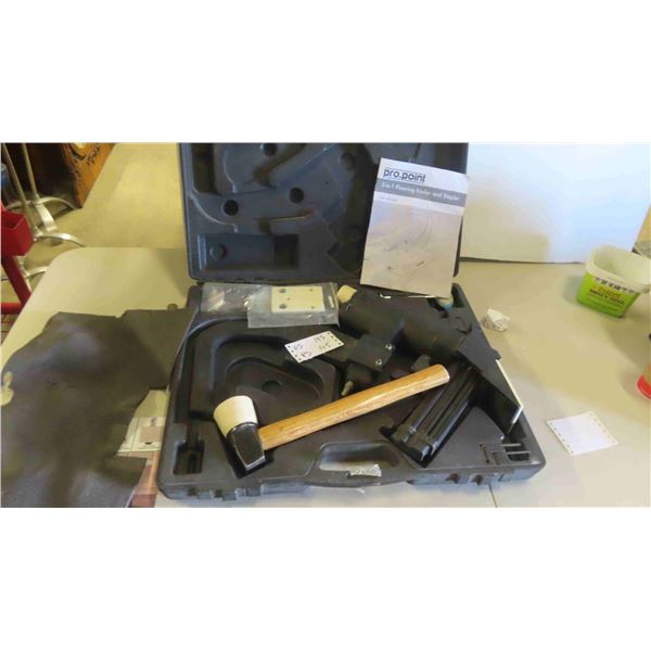 Pro Point 3 in 1 Flooring Nailer , Staples