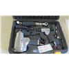 Image 2 : Mastercraft Air Tool Set: 1/2'' Impact, 3/8'' Ratchet, Hammer Drill, 