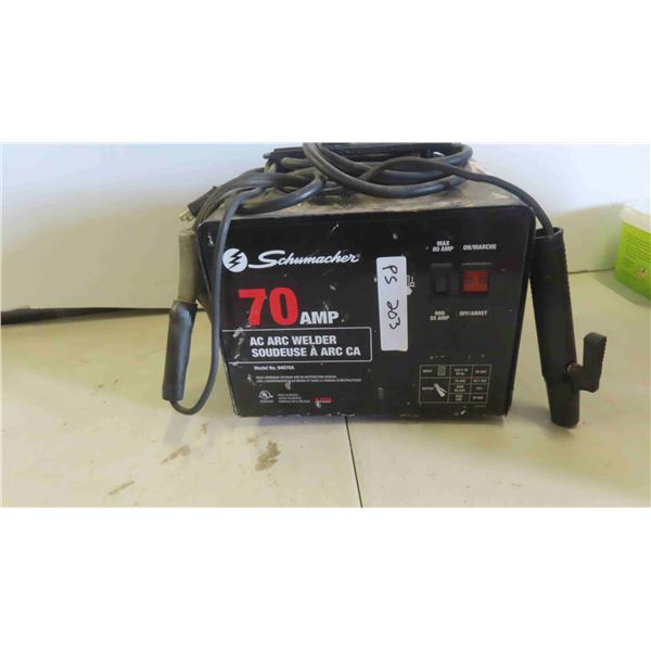 Schumacher 70 Amp AC Arc Welder 