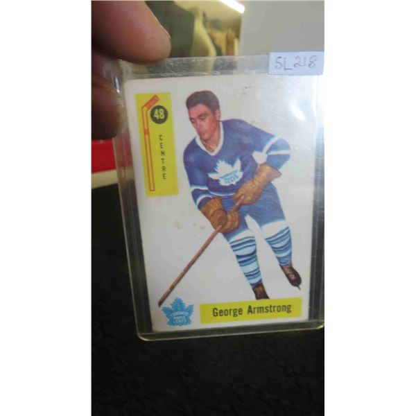 1958/59 Parkhurst George Armstrong Maple Leafs -Rare