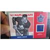 Image 1 : 2007 Upper Deck Eddie Shack C.O.A. Game Worn Jersey Card -Mint