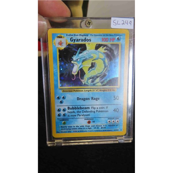 1999 Gyarados Pokemon Holo 6/102 Rare Pristine Unplayed Base Set 1 
