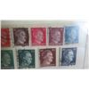 Image 3 : Germant Various 1940s WW2 Hitler Portrait Stamps 