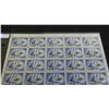 Image 2 : Canada 1959 Sheet of 50 Mint 50th Anniversary of 1st FLT in Canada 