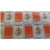 Image 10 : Canada 5 Sheets of 50 Mint Stamps of Canadian Indians of Plains 1972, 
