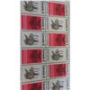 Image 3 : Canada 5 Sheets of 50 Mint Stamps of Canadian Indians of Plains 1972, 
