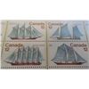 Image 10 : Canada 4 Sheets of Mint 50 Canadian Vessels Costal 1975, Inland 1976, 