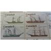 Image 4 : Canada 4 Sheets of Mint 50 Canadian Vessels Costal 1975, Inland 1976, 