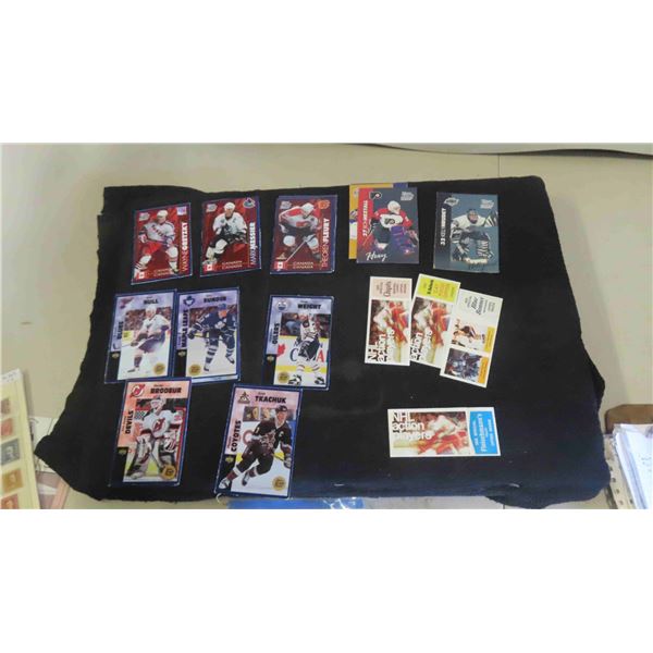 Kraft Dinner Hockey Cards Chipits, Dr Ballards, Blue Bonnet, Fleischmans