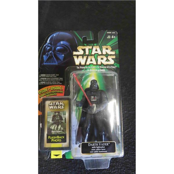 Star Wars Darth Vader 1998 with Flash Back Photo -Mint Condition