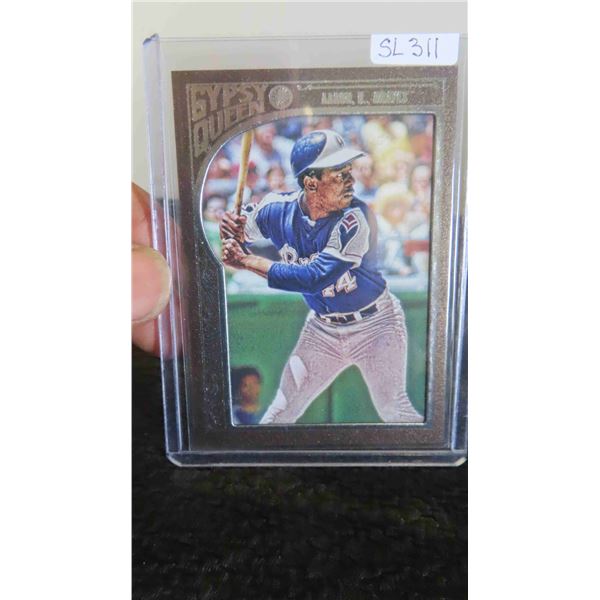 Scarce 2015 Gypsy Queen HOF Hank Aaron Variation Numbered 069/499 