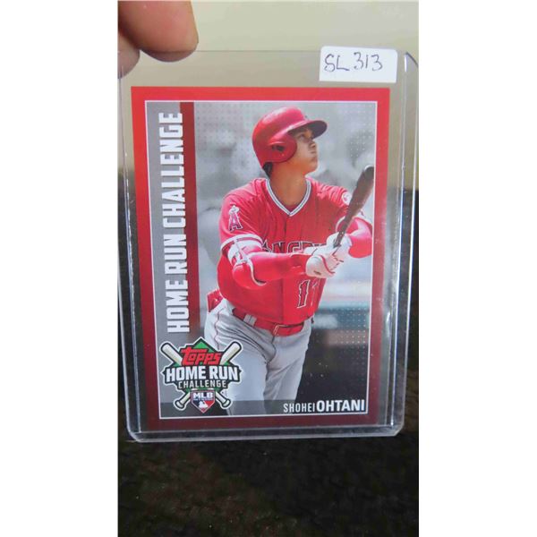 2019 Shohei Ohtani Topps Home Run Challenge Not Redeemed -Mint