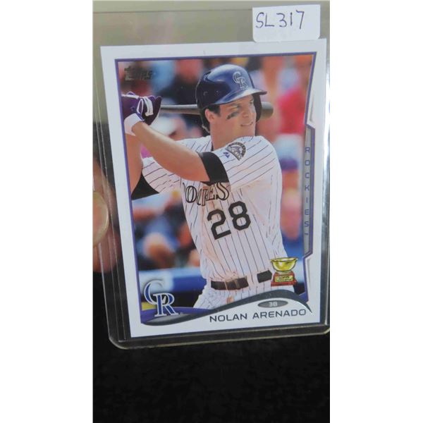 2014 Nolan Arenado Future HOF Rookie Topps RC Colorado Rockies -Mint 