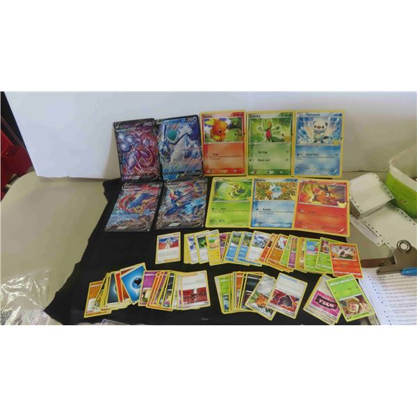 Pokemon Lot 85 Different Including Jumbo Holo Cards 