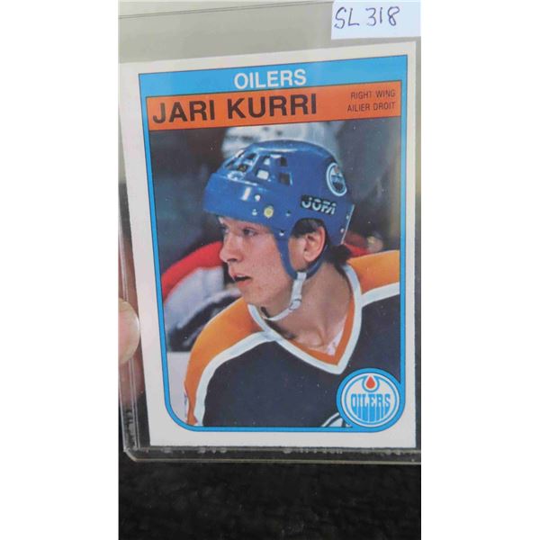 1982 Jari Kurri 2nd Year Card O.P.C. 