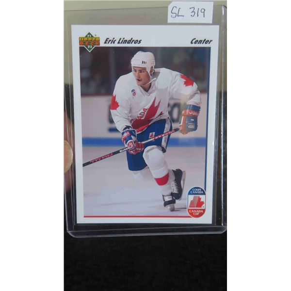 1992 Eric Lindros Canada Cup Card -Mint 