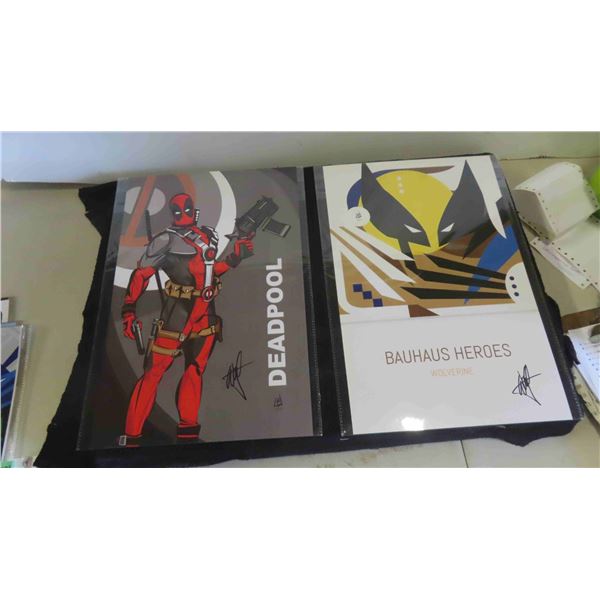 Limited Edition Marvel Premium Deadpool & Wolverine 2 Piece Art Print 