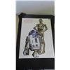 Image 1 : Star Wars The Last Jedi R2-D2 & C-3PO Design on 14'' x 18'' Canvas 