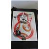 Image 1 : Star Wars The Force Awakens BB-8 Roll With It Design on 14'' x 18'' Canvas 
