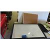 Image 1 : Large Magnetic White Board 24'' x 36'' , Cork Board 15'' x 23'' ,  Magnetic Brush & 