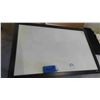 Image 2 : Large Magnetic White Board 24'' x 36'' , Cork Board 15'' x 23'' ,  Magnetic Brush & 