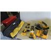 Image 1 : Complete Dewalt Tool Set : Skill Saw, Drill, Impact Driver, Reciprocating Saw
