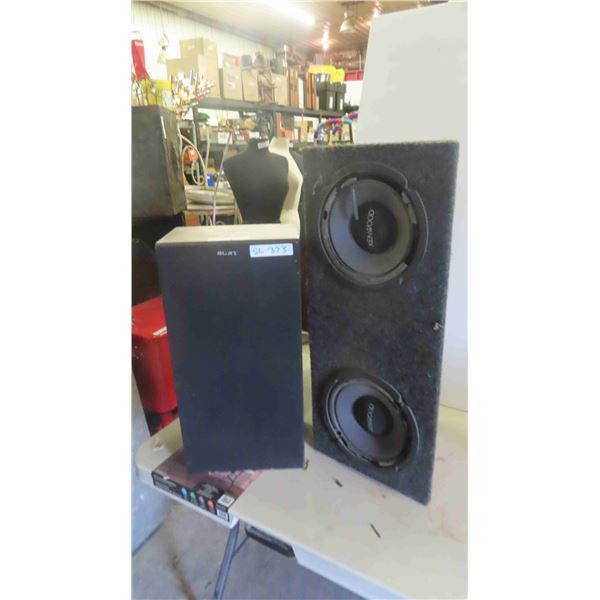 Sony Speaker & Sub Box for 10'' Speaker 