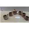 Image 1 : 6 Piece Pottery Tea Set