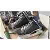 Image 2 : 4 Pairs of Hockey Skates - Largest Size is 8 1/2