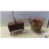 Image 1 : 2 Folding Sewing Cases/Baskets