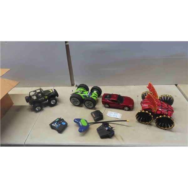4 Remote Control Vehicles 
