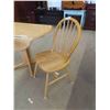 Image 6 : Drop Leaf Table 30'' Tall x 40'' Across (Extended Size) with 2 Chairs 