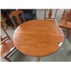 Image 2 : Pedestal Table 30'' Tall x 41'' Across with 4 Chairs 