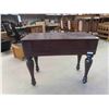 Image 1 : Antique Drop Top Writing Desk 35 1/2'' x 44'' x 23'' 